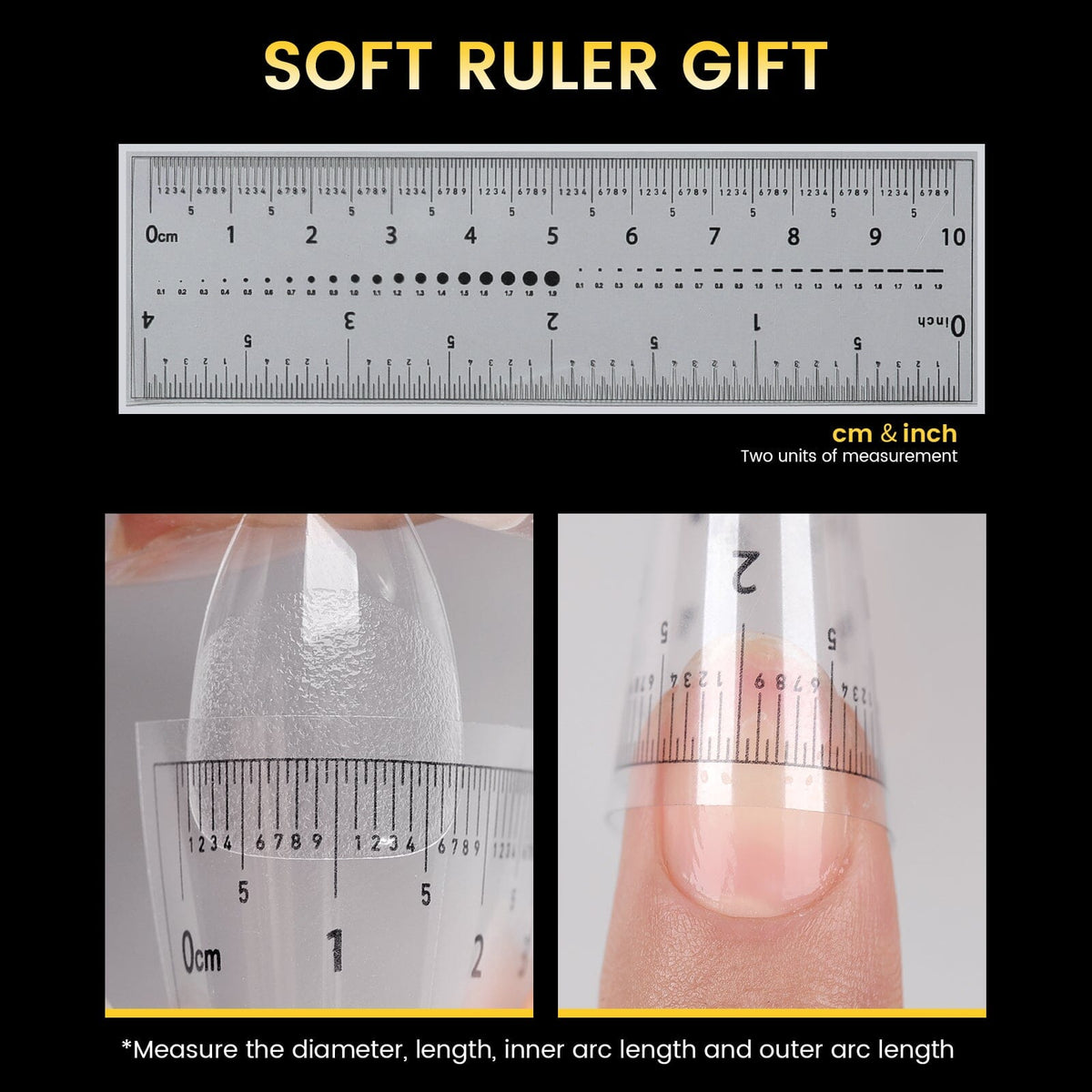 288pcs Short Coffin Pre-File Nail Tips 12 Different Sizes Nail Tips No Brand 