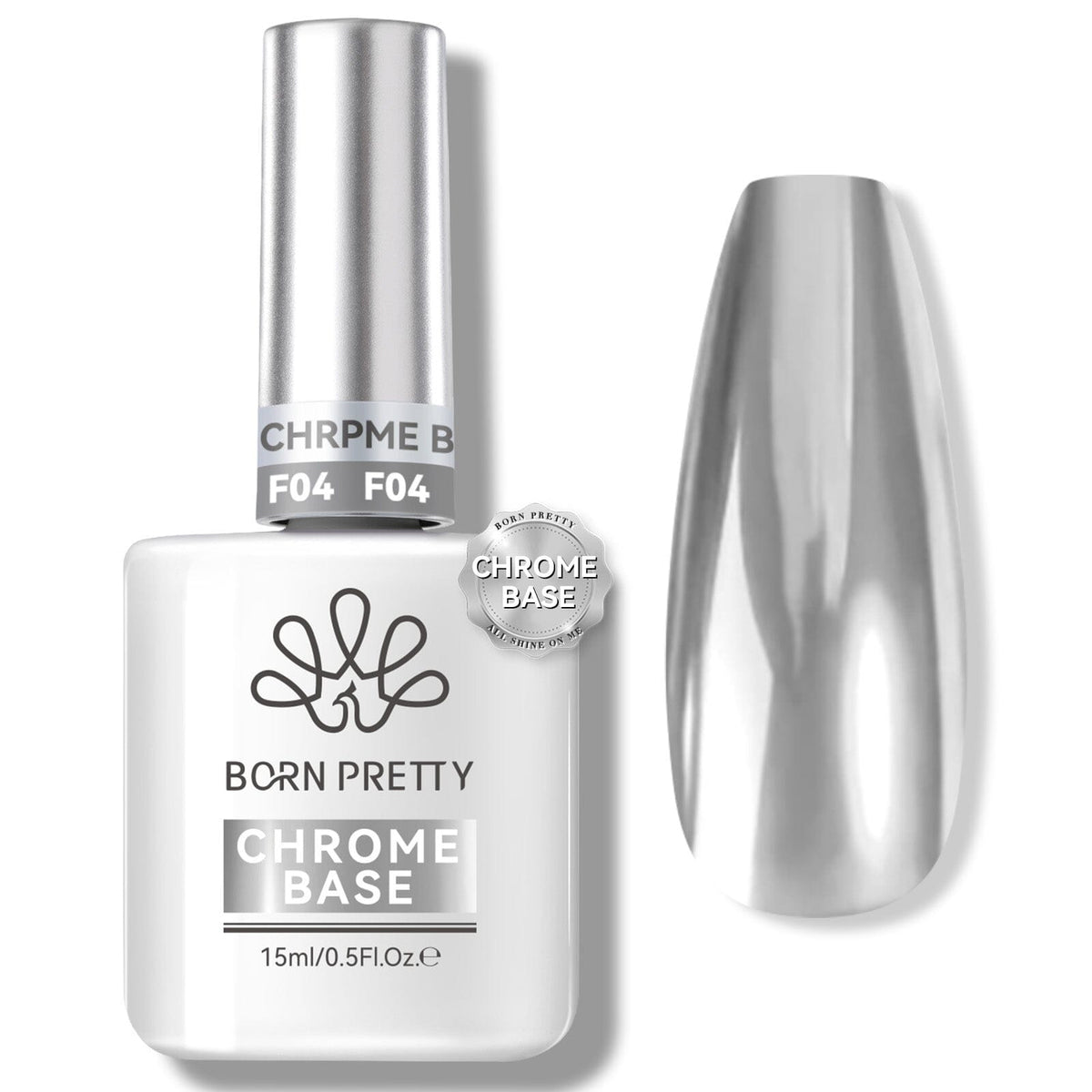 Function Gel Polish 15ml Gel Nail Polish BORN PRETTY Chrome Base 