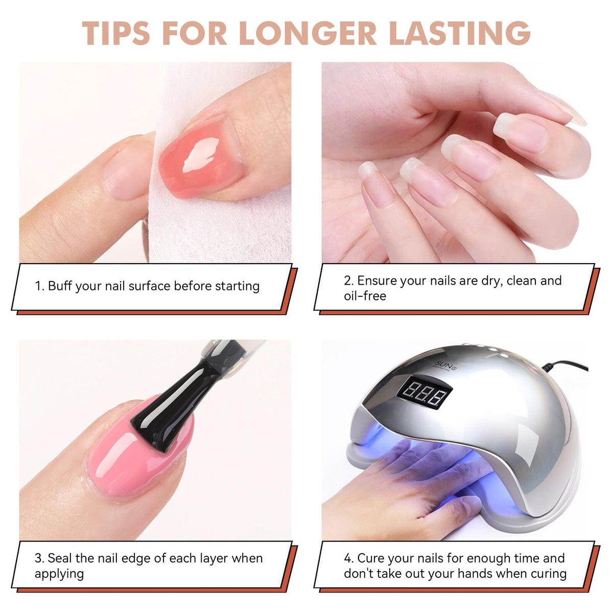 32 Colors Gel with 4pcs Base Top Coat Set #02 7ml Gel Nail Polish LILYCUTE 