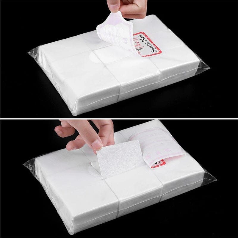 450pcs Nail Cleaning Cotton Pads Tools & Accessories No Brand 
