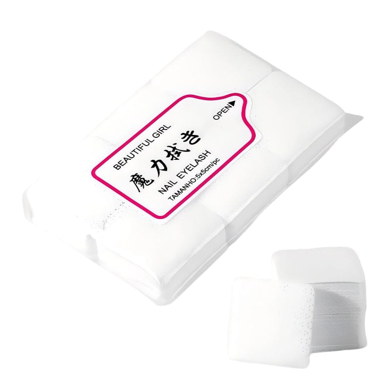 300pcs White Lint Free Nail Wipes Nail Care No Brand 