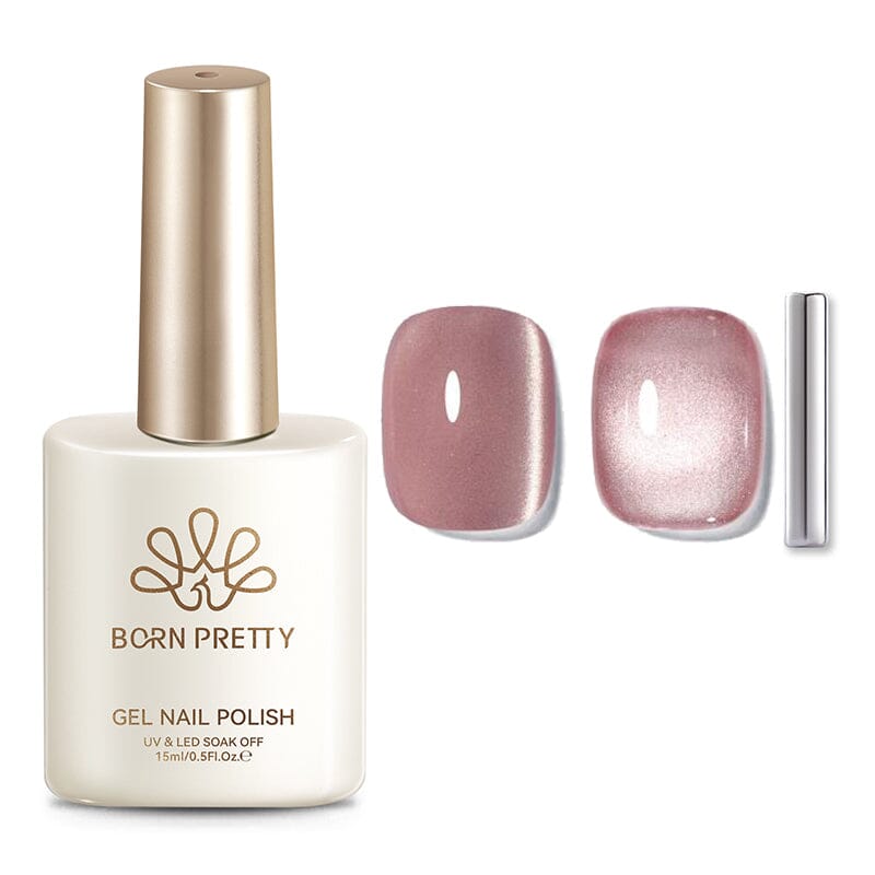 Moonlight Cat Magnetic Gel MY125 Dried Rose 15ml Gel Nail Polish BORN PRETTY 