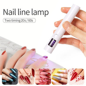 Handheld Mini Nail Lamp Tools & Accessories No Brand 