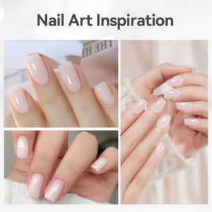 Milky White 8 in 1 Builder-Gel BG05 15ml Gel Nail Polish BORN PRETTY 