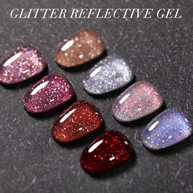 Glitter Reflective Gel 15ml Gel Nail Polish UR SUGAR 