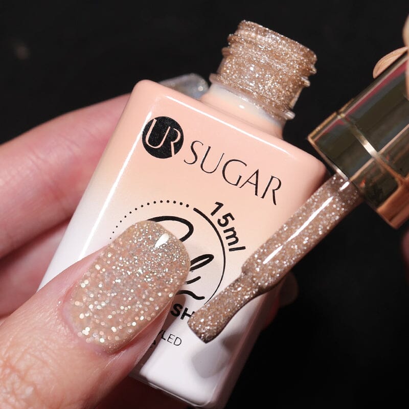 Glitter Reflective Gel 15ml Gel Nail Polish UR SUGAR 