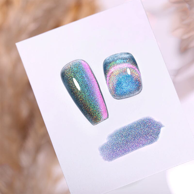 Rainbow Glass Cat Magnetic Gel RC04 7ml Gel Nail Polish LILYCUTE 