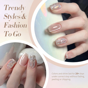 [US ONLY] Moonlight Cat Magnetic Gel Polish Nude 15ml Gel Nail Polish BORN PRETTY 