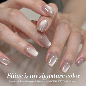 [US ONLY] Nude Moonlight Cat Magnetic Gel Polish 15ml Gel Nail Polish BORN PRETTY 