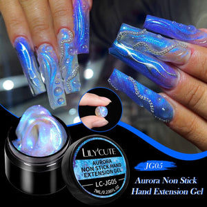 Aurora Non Stick Hand Extension Gel 7ml Extension Nail Gel LILYCUTE LC-JG05 