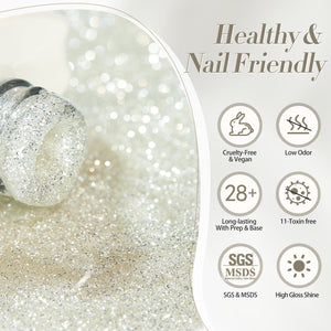 Diamonds Glitter Sequins Gel Polish 15ml Gel Nail Polish BORN PRETTY 