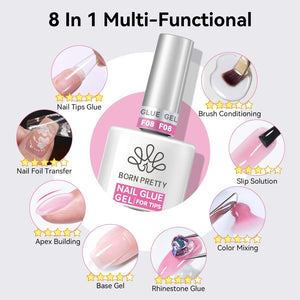 Nail Glue Gel for Tips 15ml Gel Nail Polish BORN PRETTY 