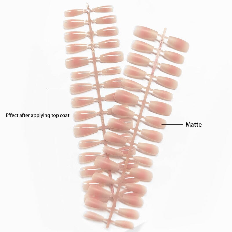 30pcs Press on Nails Matte XS+S+M Sizes Fake Nail Tips Nail Tips No Brand 