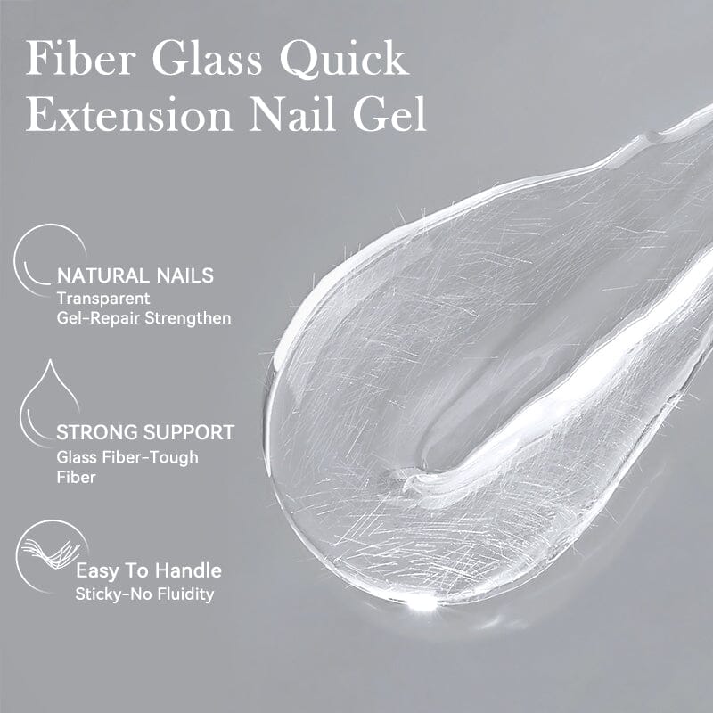 Fiber Glass Quick Extension Nail Gel 7ml Extension Nail Gel LILYCUTE 