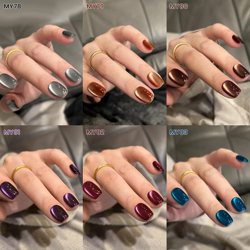 Water Light Cat Magnetic Gel Polish MY78-MY83 10ml HEMA/TPO FREE Gel Nail Polish BORN PRETTY 