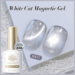 Cat Magnetic Gel Polish 10ml Gel Nail Polish BORN PRETTY MY77 