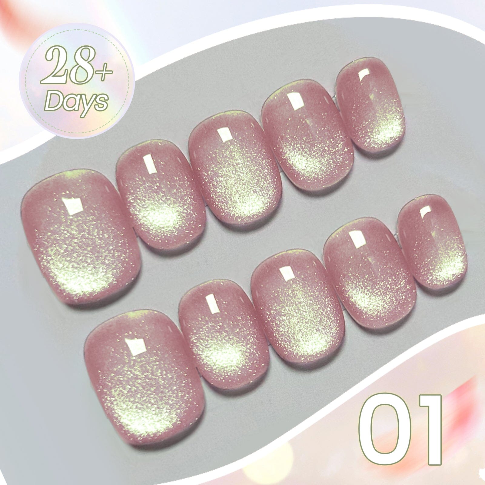 6 Colors Green Light Cat Magnetic Gel 7ml Gel Nail Polish BORN PRETTY 
