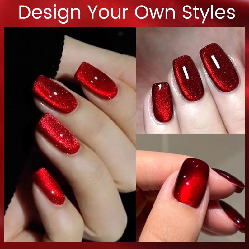 Red Cat Magnetic Gel 15ml Gel Nail Polish UR SUGAR 