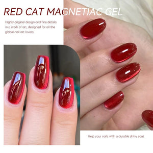 Red Cat Magnetic Gel 15ml Gel Nail Polish UR SUGAR 