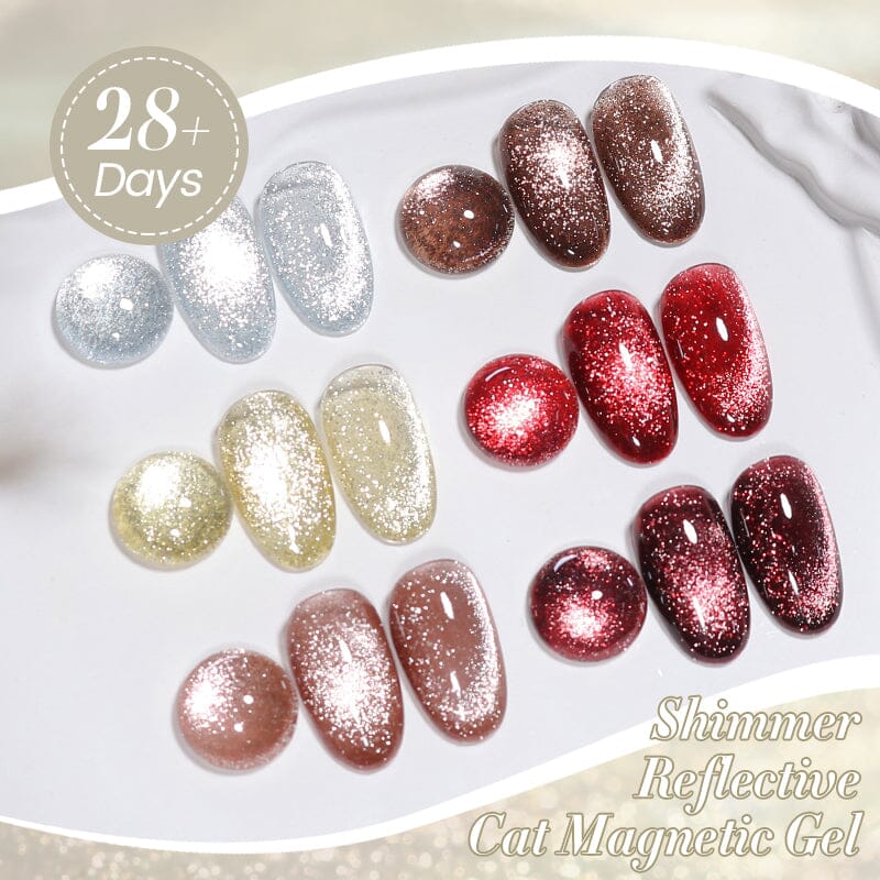 Reflective Cat Magnetic Gel Polish Quantum Pulse 10ml Gel Nail Polish BORN PRETTY 