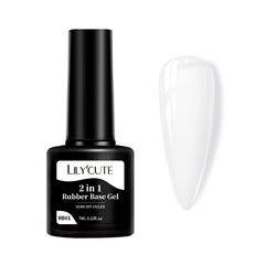 2 in 1 Rubber Base Gel RB01 7ml Base & Top Coat LILYCUTE 
