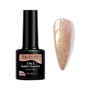 2 in 1 Rubber Base Gel RB14 7ml Base & Top Coat LILYCUTE 