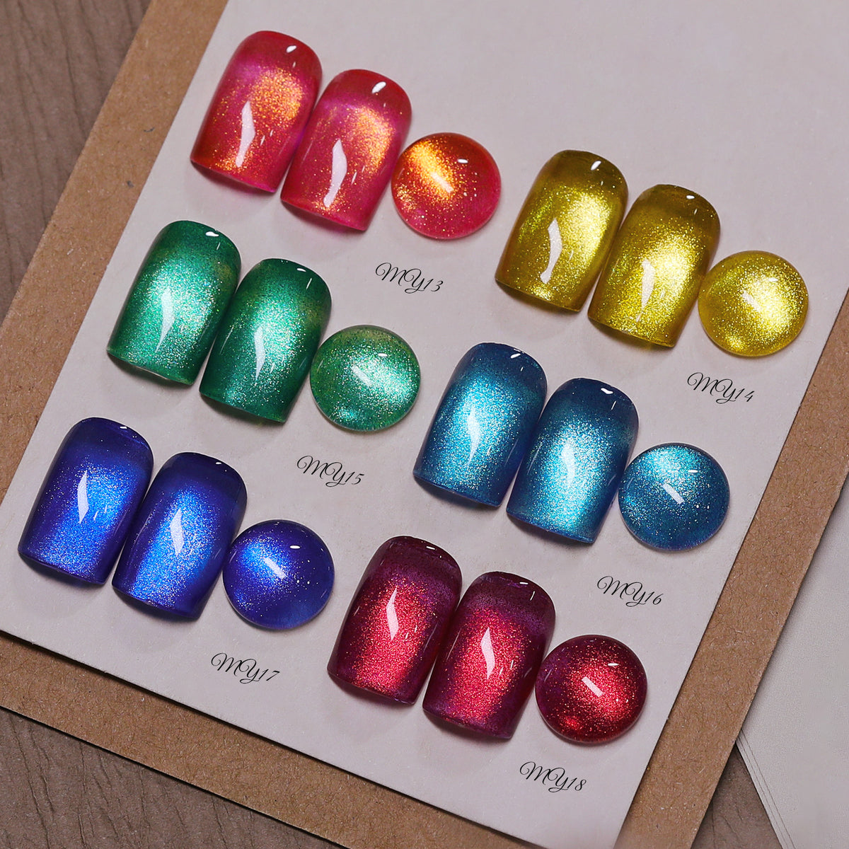 6 Colors Fantasy Island Cat Magnetic Gel Polish Set 7ml Gel Nail Polish BORN PRETTY 