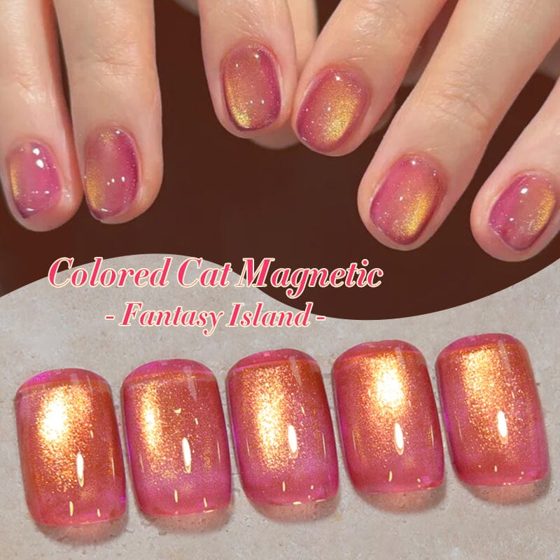 Colored Cat Magnetic Gel MY13 Fantasy Island 10ml Gel Nail Polish BORN PRETTY 