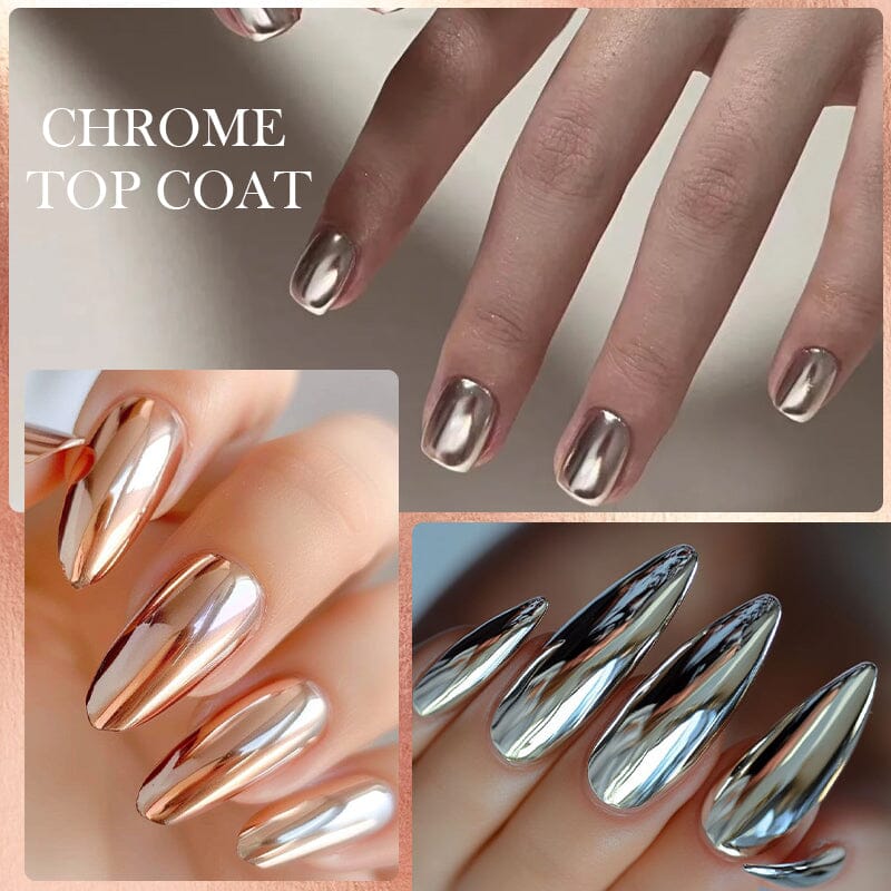 Chrome Top Coat 7ml Gel Nail Polish LILYCUTE 