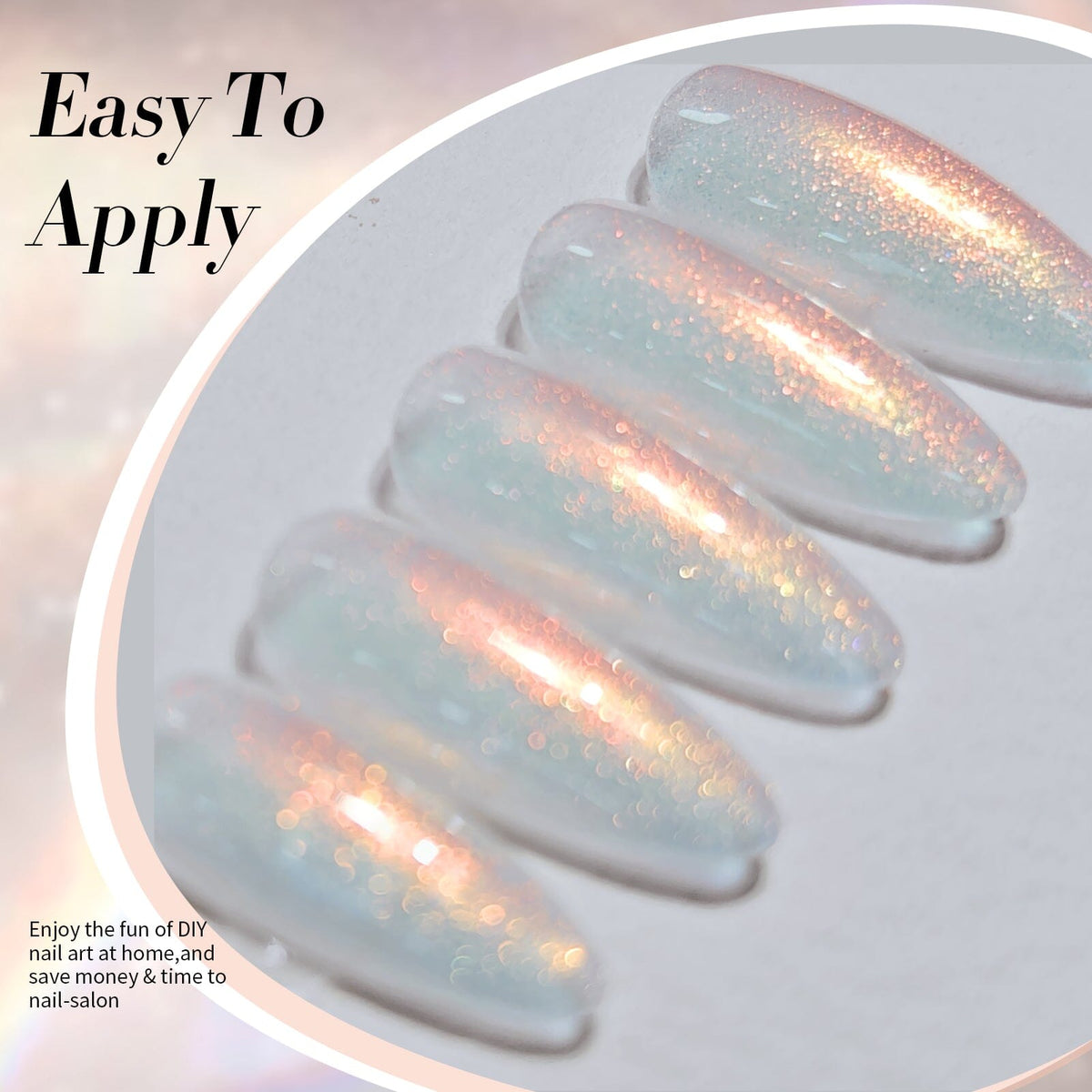 BORN PRETTY Aurora Gel Aurora Borealis JG01 15ml Gel Nail Polish BORN PRETTY 