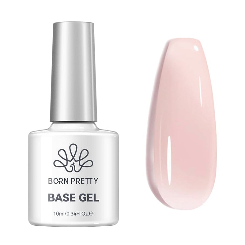 Function Gel Polish 10ml Gel Nail Polish BORN PRETTY Fiber Rubber Base Gel FB03 Soft Pink 