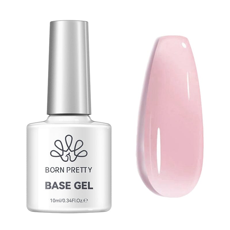 Function Gel Polish 10ml Gel Nail Polish BORN PRETTY Fiber Rubber Base Gel FB04 Light Pink 