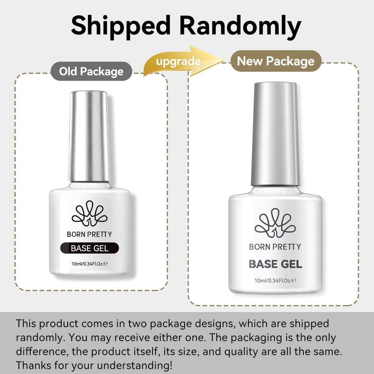 Fiber Rubber Base Gel 10ml Gel Nail Polish BORN PRETTY 