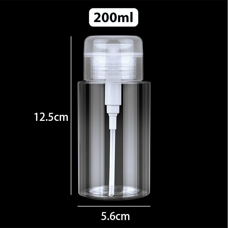 Pump Dispenser Refillerable Empty Bottle 200ml Tools & Accessories No Brand 