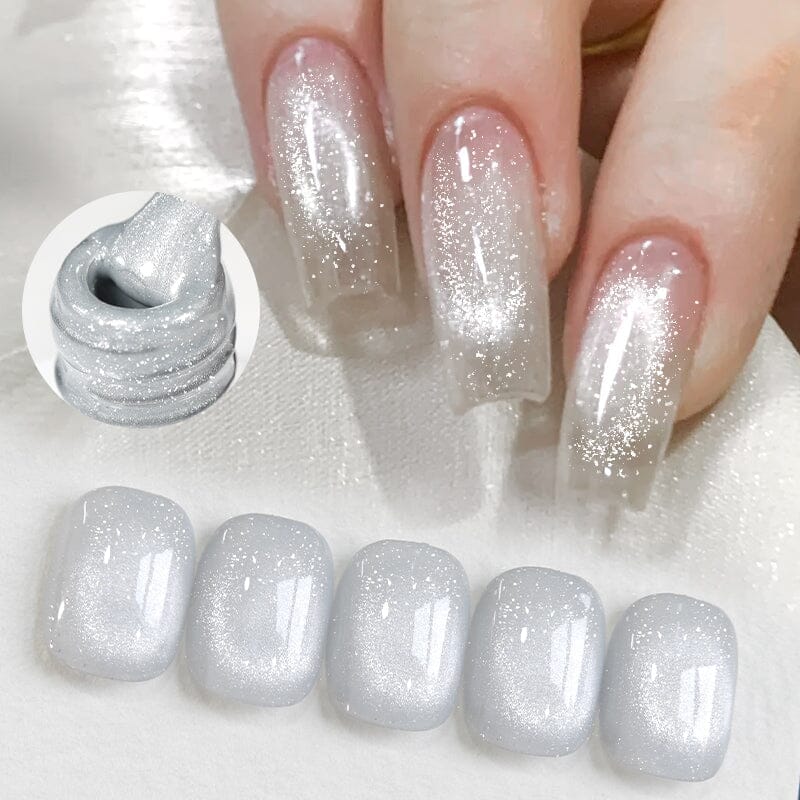 Glitter Cat Magnetic Gel Mambo Ice 10ml Gel Nail Polish BORN PRETTY 