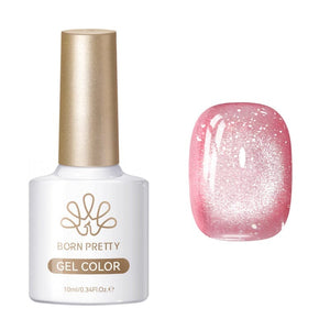 Glitter Cat Magnetic Gel Mambo Ice 10ml Gel Nail Polish BORN PRETTY MY60 