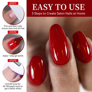 1 Step Gel Polish 12ml Gel Nail Polish UR SUGAR 