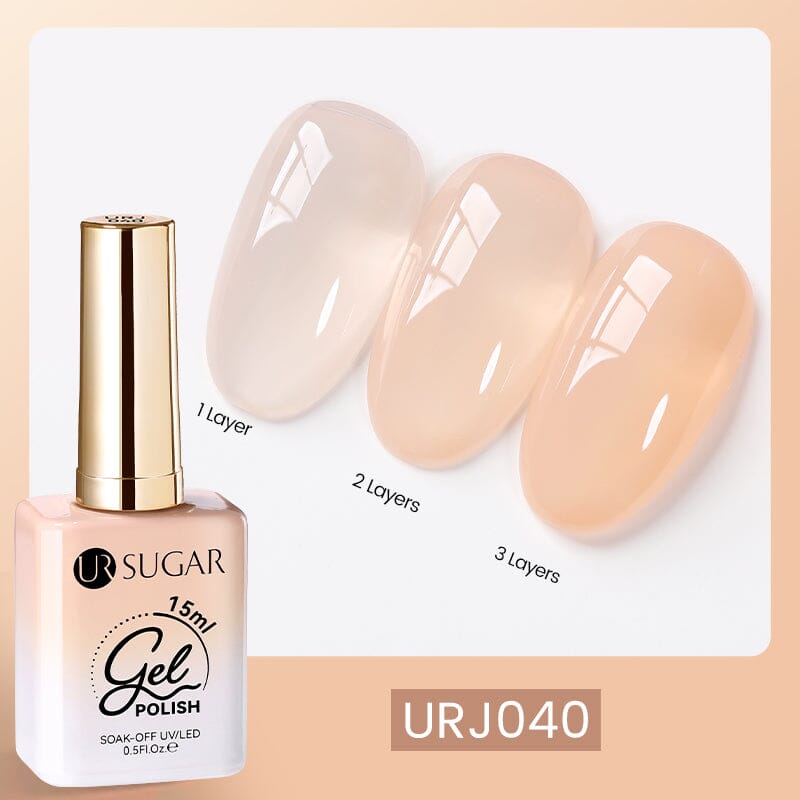 Jelly Nail Gel 15ml Gel Nail Polish UR SUGAR URJ040 