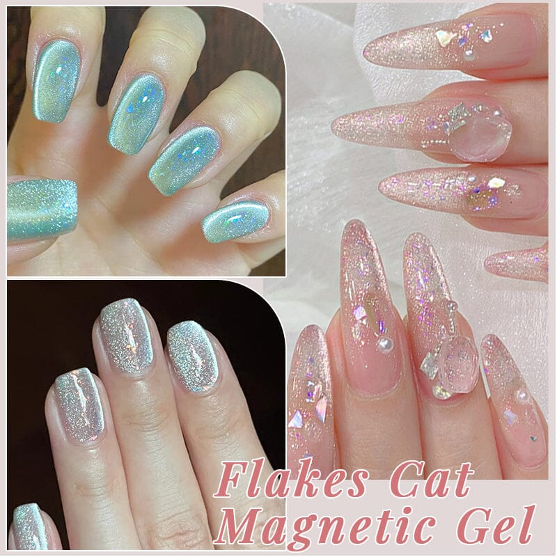 Flakes Cat Magnetic Gel FC06 15ml Gel Nail Polish UR SUGAR 