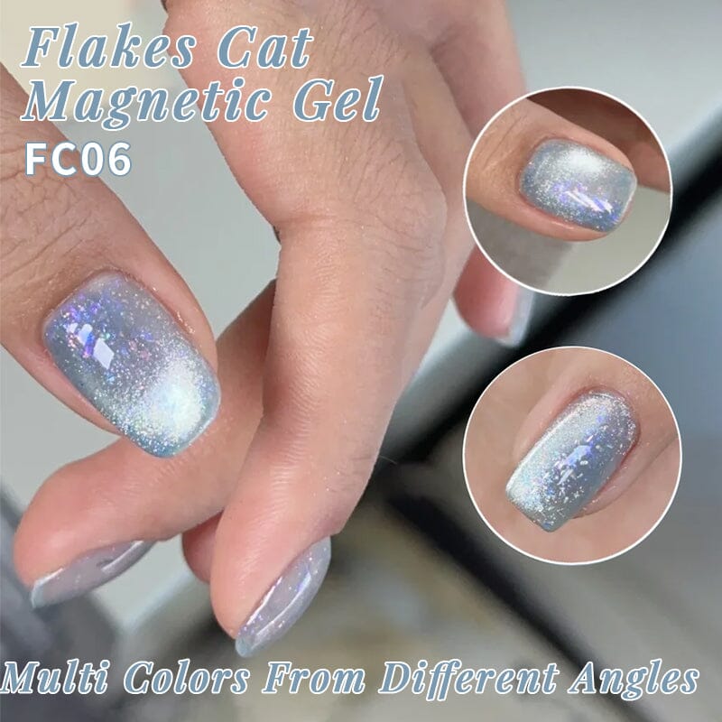 Flakes Cat Magnetic Gel FC01 15ml Gel Nail Polish UR SUGAR 