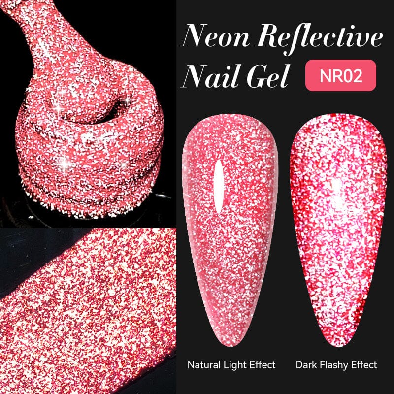 Neon Reflective Gel NR02 7ml Gel Nail Polish LILYCUTE 