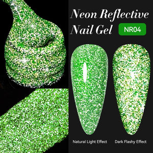 Neon Reflective Gel NR04 7ml Gel Nail Polish LILYCUTE 