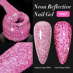 Neon Reflective Gel NR07 7ml Gel Nail Polish LILYCUTE 