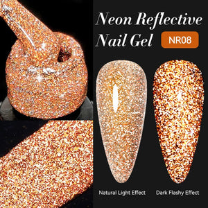 Neon Reflective Gel NR08 7ml Gel Nail Polish LILYCUTE 