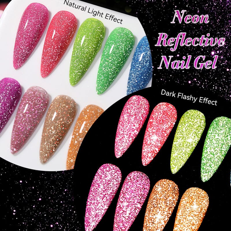 Neon Reflective Gel NR04 7ml Gel Nail Polish LILYCUTE 