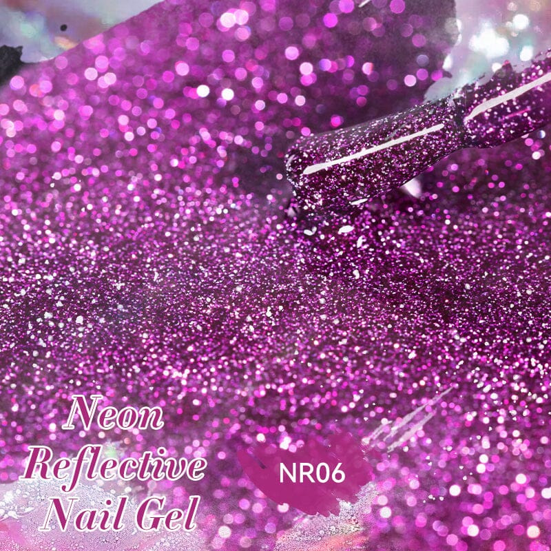 Neon Reflective Gel NR07 7ml Gel Nail Polish LILYCUTE 