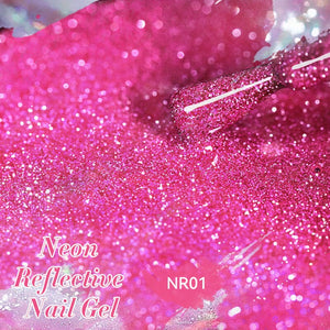 Neon Reflective Gel NR01 7ml Gel Nail Polish LILYCUTE 