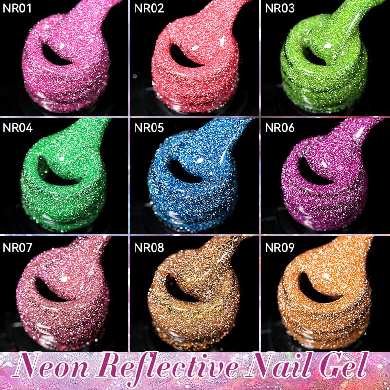Neon Reflective Gel NR08 7ml Gel Nail Polish LILYCUTE 