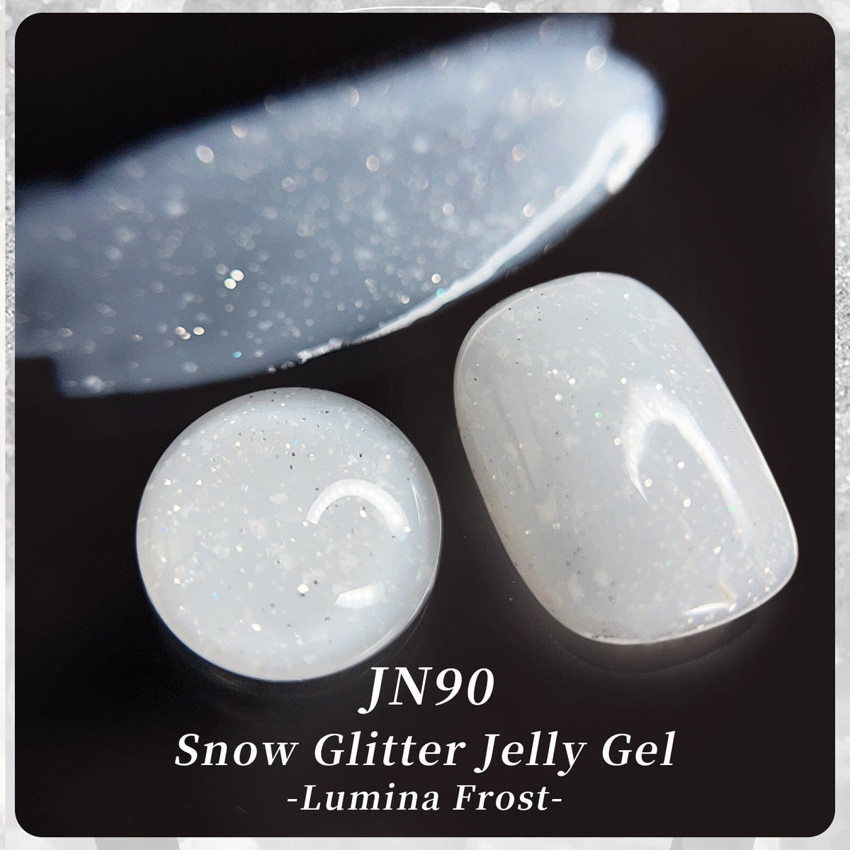 Jelly Gel JN90 Lumina Frost 10ml Gel Nail Polish BORN PRETTY 