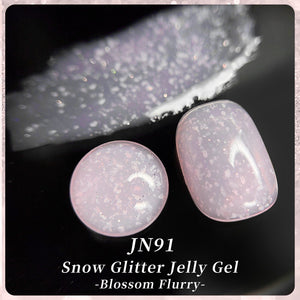 Jelly Gel JN91 Blossom Flurry 10ml Gel Nail Polish BORN PRETTY 